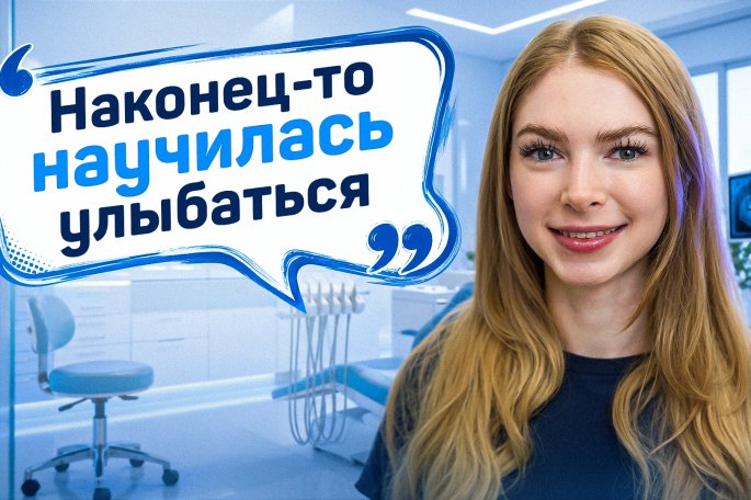 История Насти: комплексное лечение и новая улыбка